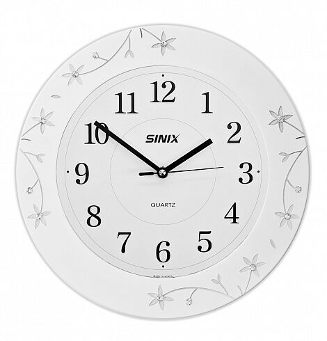 Настенные часы  26,5x26,5x5 см, Sinix