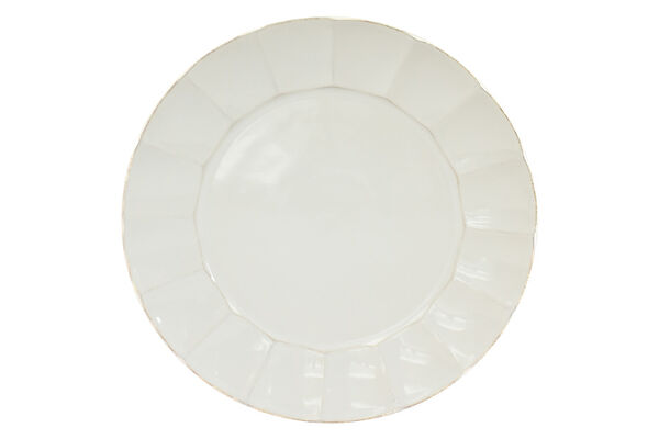 Тарелка обеденная Paris белый, 28 см, Matceramica