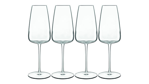 Набор фужеров для игристого вина Талисман Просекко 450 мл, 4 шт, стекло хрустальное, Luigi Bormioli