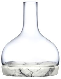 Декантер для вина Прохлада 1,25 л, хрусталь, мрамор, Nude Glass - фото 1