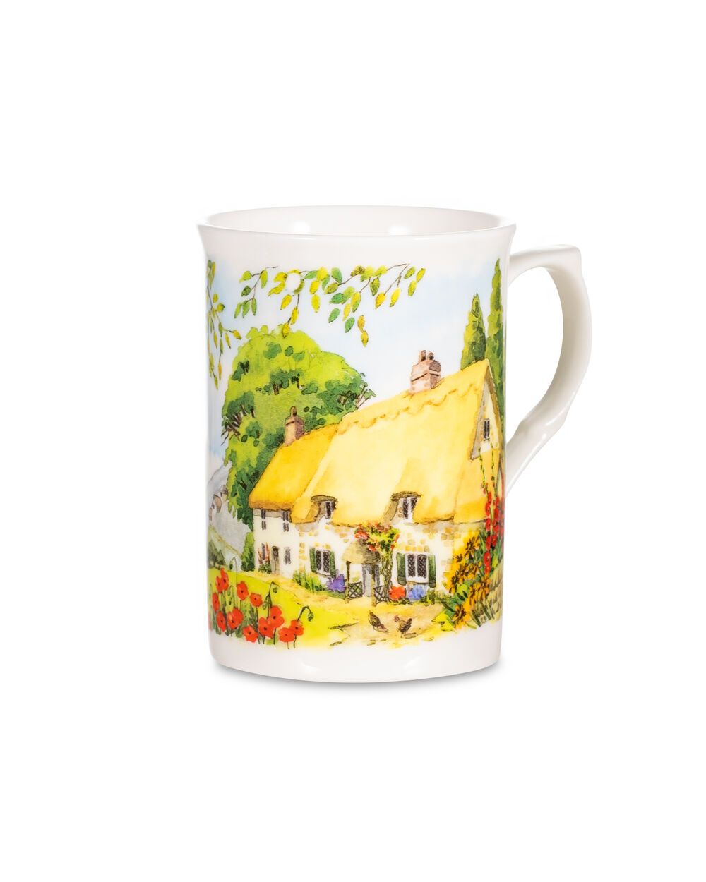 Кружка Buxton Деревушка Шотландская 325 мл, фарфор костяной Just mugs - фото 1