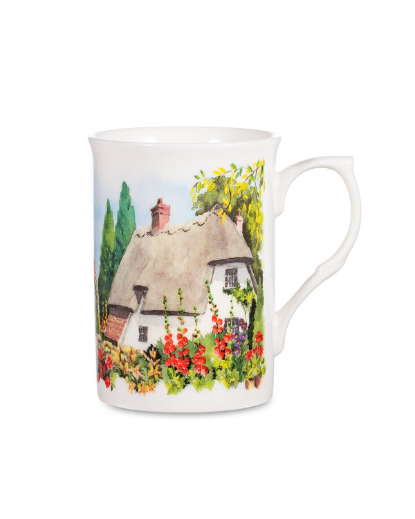 Кружка Buxton Деревушка Ирландская 325 мл, фарфор костяной Just mugs