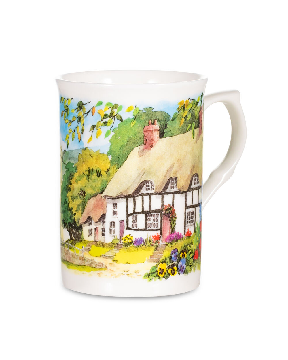 Кружка Buxton Деревушка Английская 325 мл, фарфор костяной Just mugs - фото 1