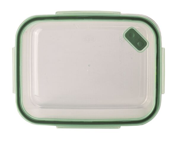 Контейнер прямоугольный SNIPS 1,5 л, 21x16,5x,8,8 см, для СВЧ и заморозки, зеленый, пластик
