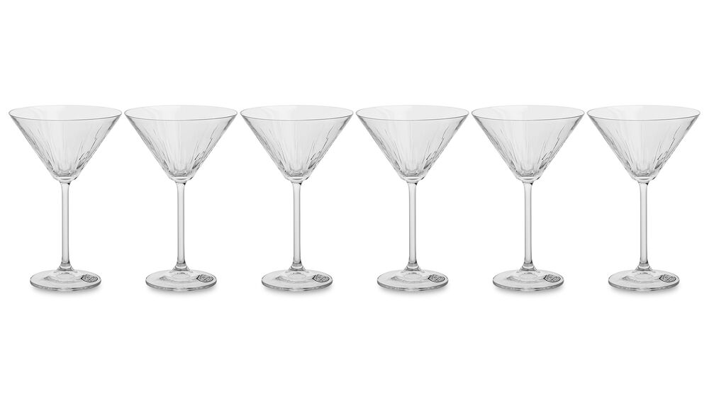 Набор бокалов для коктейля Cristal de Paris Люксор 280 мл, 6 шт - фото 1