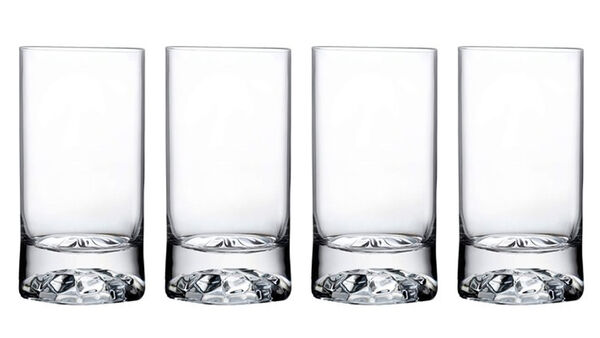Набор стаканов для воды Nude Glass Клуб 280 мл, 4 шт, хрусталь