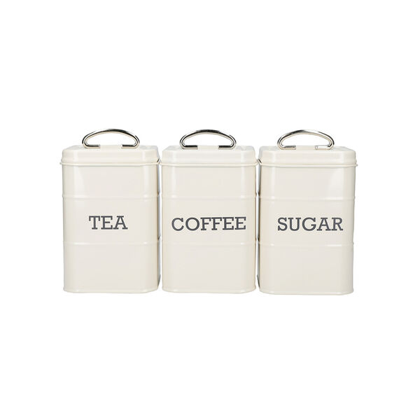Набор емкостей для хранения чая, кофе, сахара LIVING NOSTALGIA