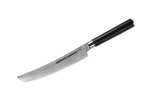 Нож кухонный "Samura DAMASCUS" универсальный Tanto 153 мм, G-10, дамаск 67 слоев