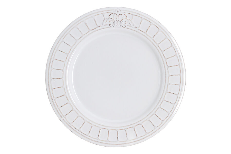 Тарелка обеденная Venice белый, 25,5 см - фото 1
