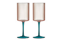 Набор бокалов для красного вина Modern Classic, розовый-зелёный, 520 мл, 2 шт - фото 1