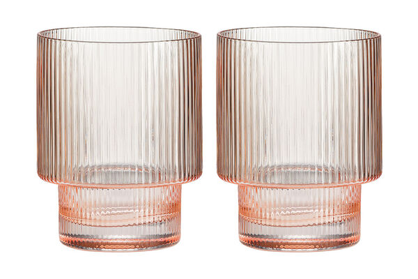 Набор стаканов для воды Modern Classic, розовый, 320 мл, 2 шт