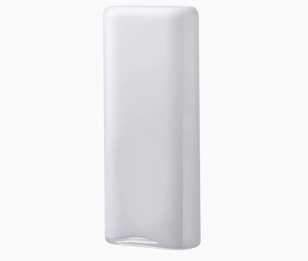 Ваза Nude Glass Слои 32,5 см, белая, хрусталь