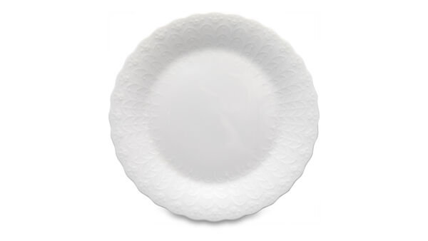 Тарелка пирожковая 16 см, Белый шелк Narumi