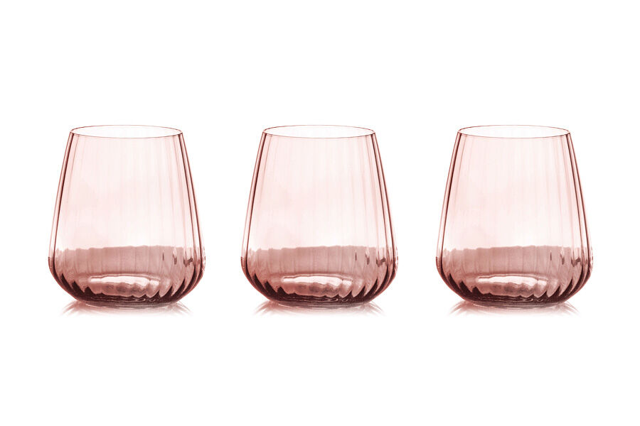 Набор стаканов для виски, 450 мл, 6 шт Opium, розовый, Le Stelle - фото 1