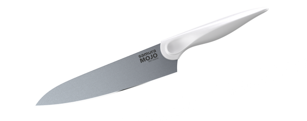 Нож кухонный "Samura MOJO" Шеф 200 мм, корроз.-стойкая сталь, полипропилен бел.