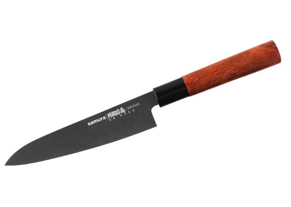 Нож кухонный "Samura OKINAWA" Гюто 170 мм, AUS-8 с галт., палисандр
