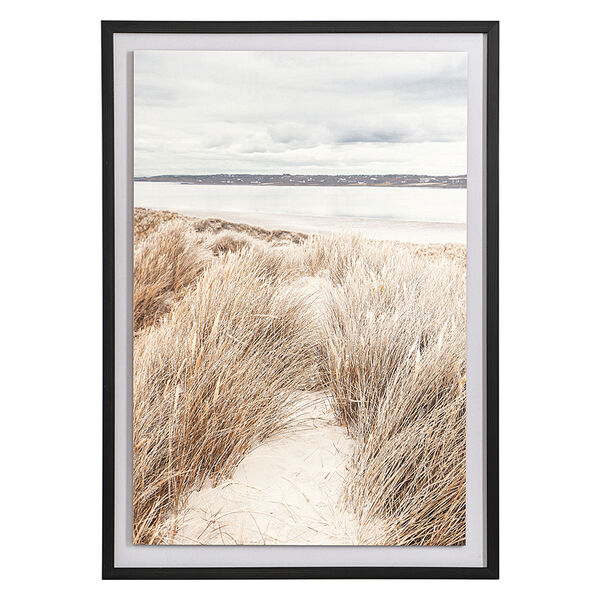 Панно декоративное Sand с черной рамой, 50х70 см - фото 1