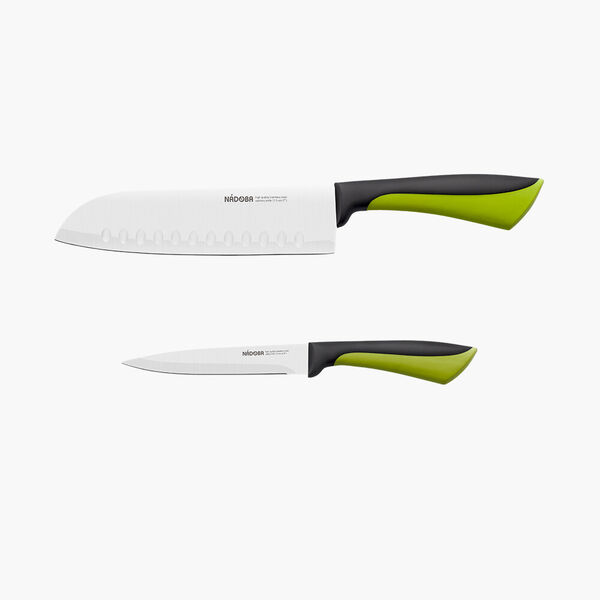 Набор Профи из 2 кухонных ножей в блистере, NADOBA, серия JANA