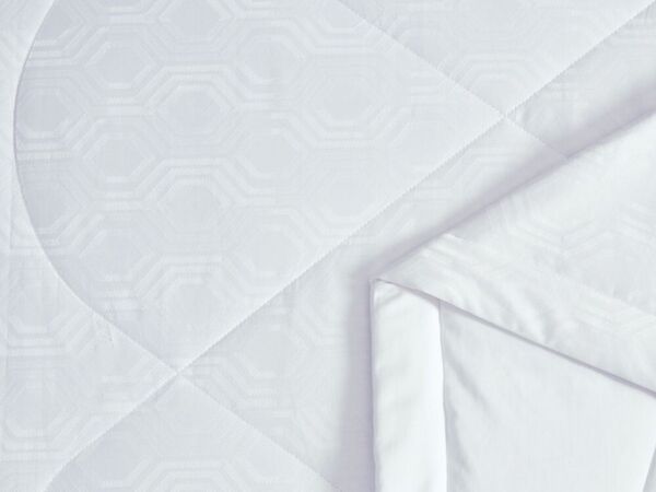 Комплект с Летним одеялом из хлопкового жаккарда 200х220 см, египетский хлопок Premium
