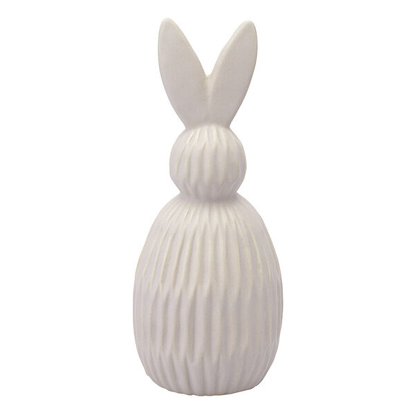 Декор из фарфора бежевого цвета Trendy Bunny из коллекции Essential, 9,2х9,2x22,6 см