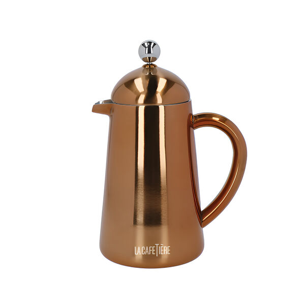 Кофейник Havana с двойными стенками, на 3 чашки La Cafetière, нержавеющая сталь COPPER