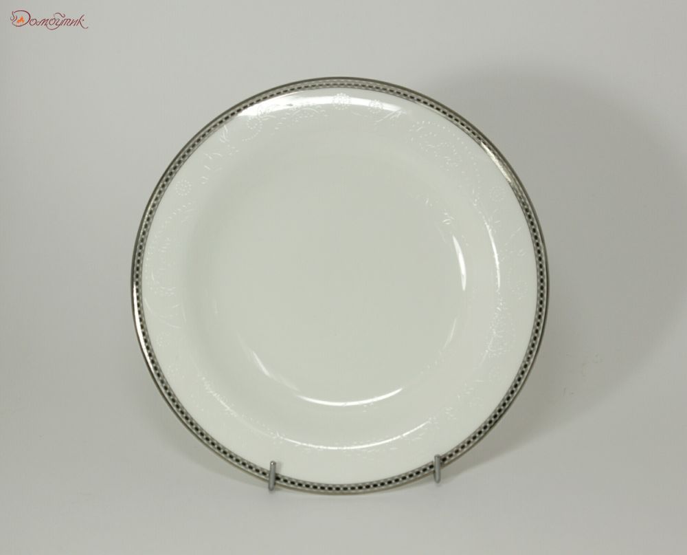 Тарелка "Серебряная вышивка" 20,5 см - фото 1