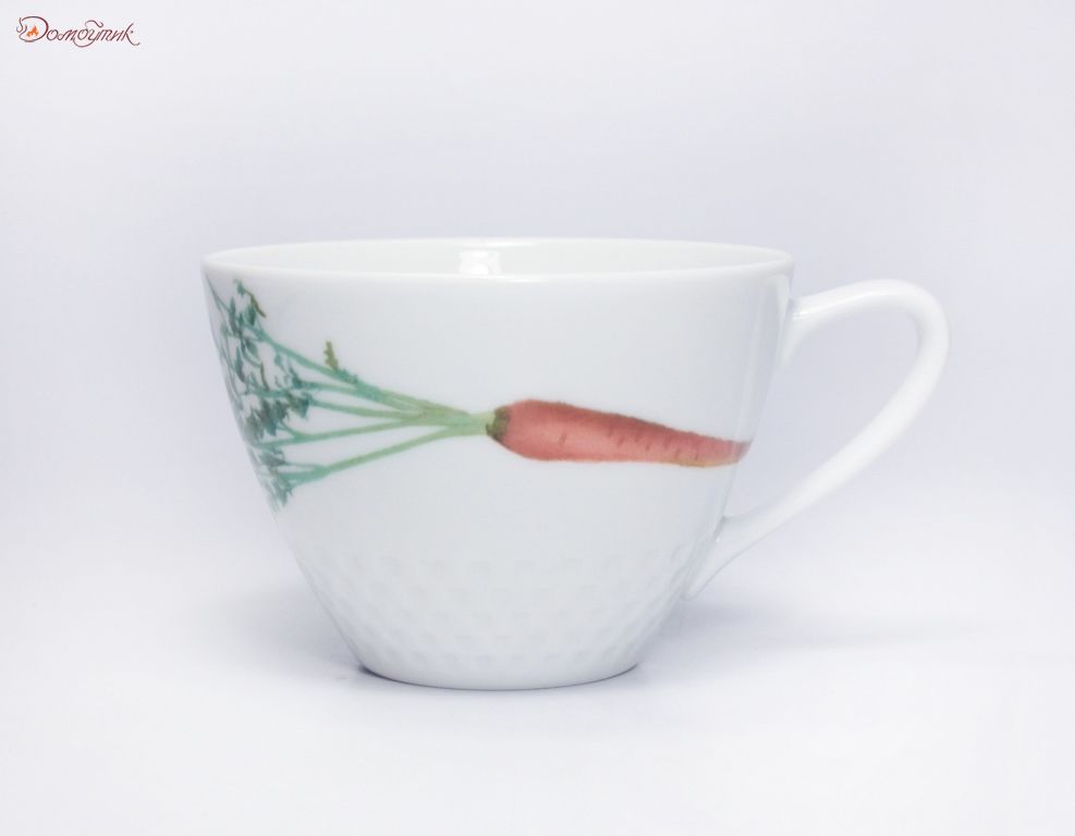 Чашка чайная Noritake "Овощной букет.Морковка" 210мл - фото 1