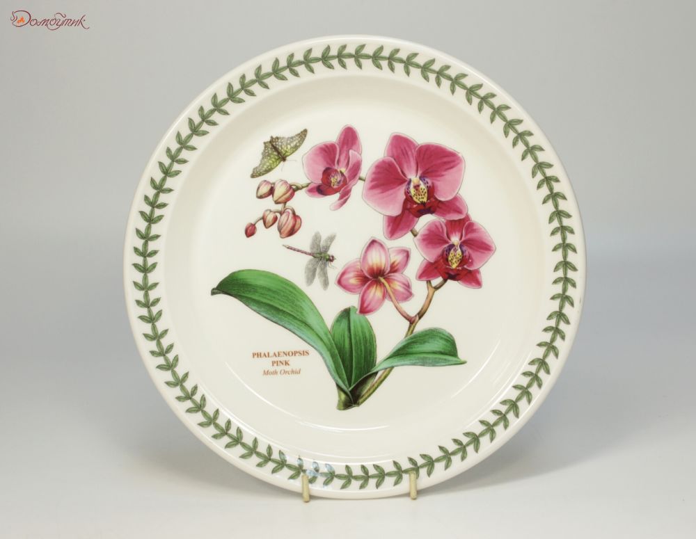 Тарелка закусочная "Орхидея" 21,5 см - фото 1