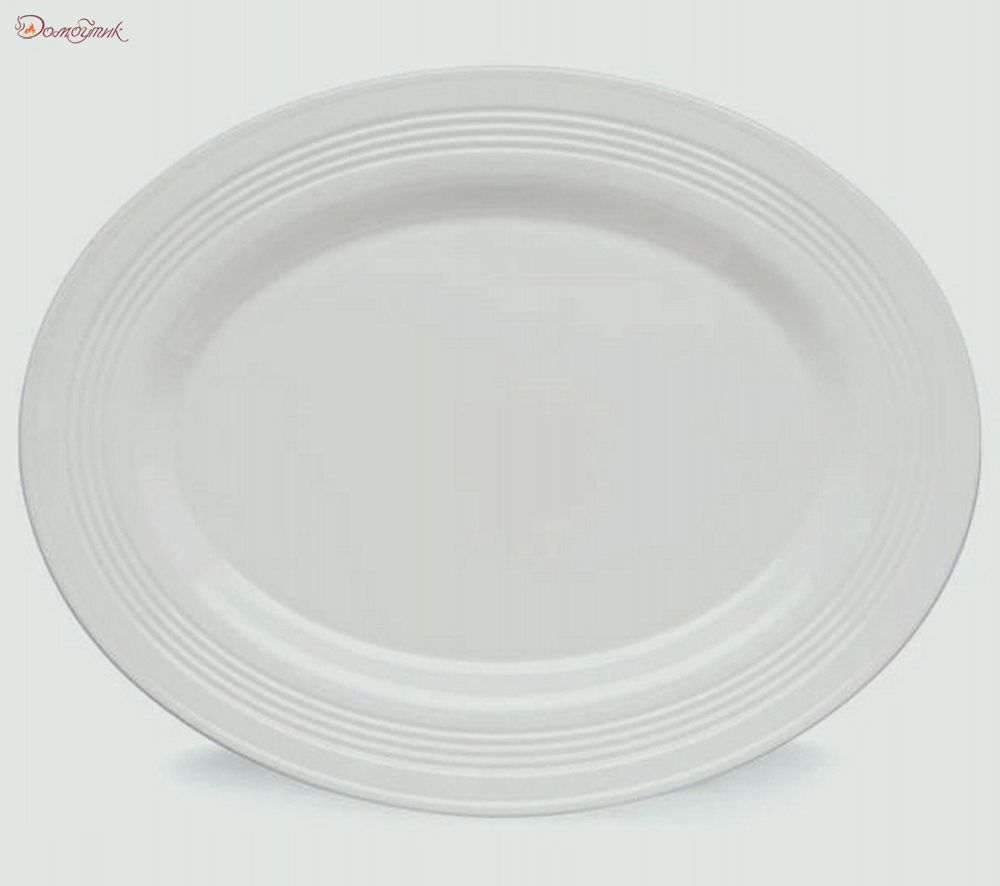 Блюдо овальное "Аллея Тин Кен" 40,5 см - фото 1