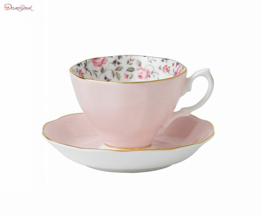 Чайная пара Royal Albert Rose Confetti