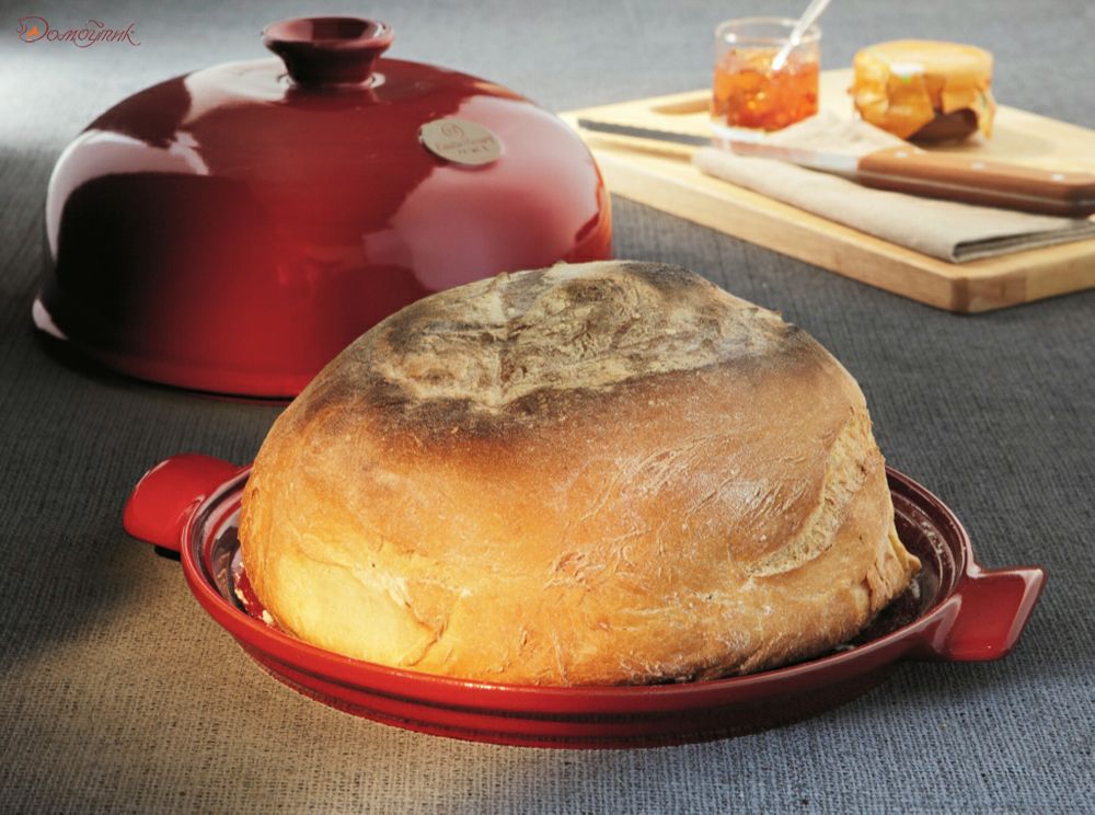 Набор для выпечки хлеба - форма керамическая и лопатка пекарская - фото 1
