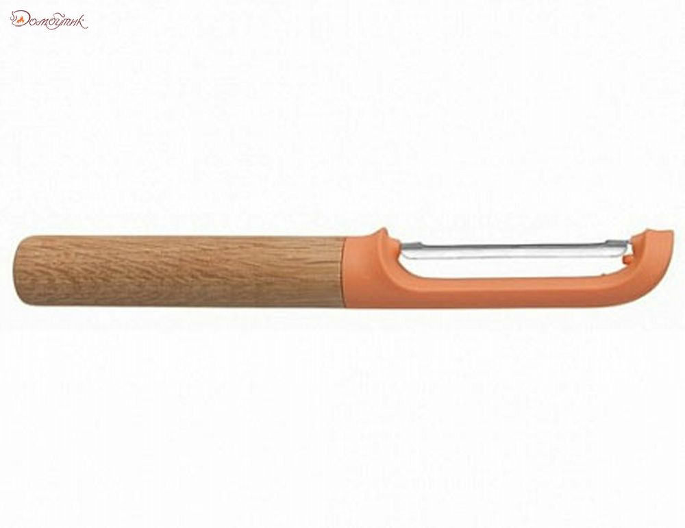 Пиллер вертикальный с деревянной ручкой 17,5 см - фото 1