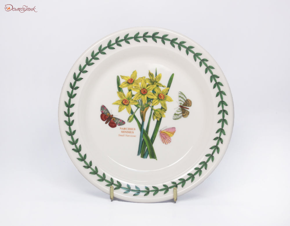 Десертная тарелка Portmeirion "Ботанический сад. Нарцисс" 16,5см - фото 1