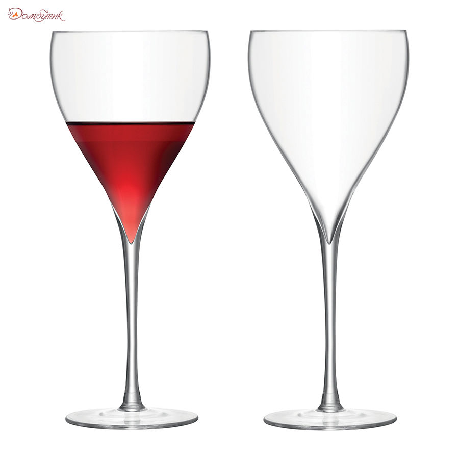 Набор из 2 бокалов для красного вина Savoy 450 мл прозрачный - фото 1