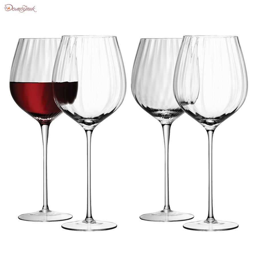 Набор из 4 бокалов для красного вина Aurelia 660 мл - фото 1