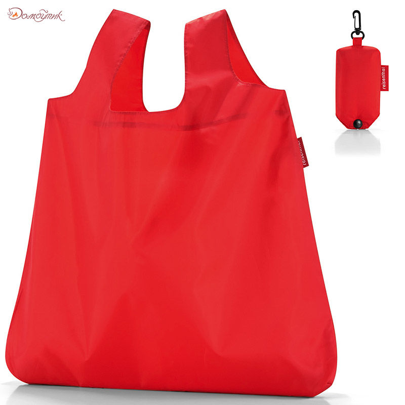 Сумка складная Mini maxi pocket red - фото 1