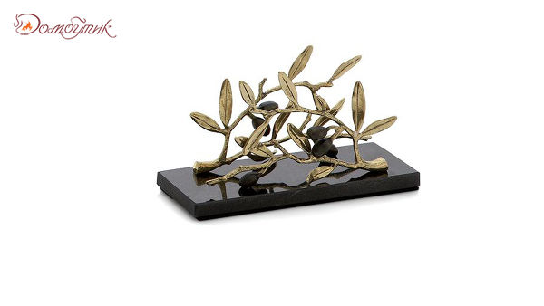 Подставка для салфеток "Золотая оливковая ветвь" 20см, Michael Aram