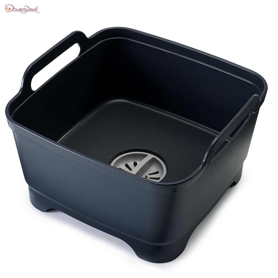 Контейнер для мытья посуды Wash&amp;Drain™ серый - фото 1