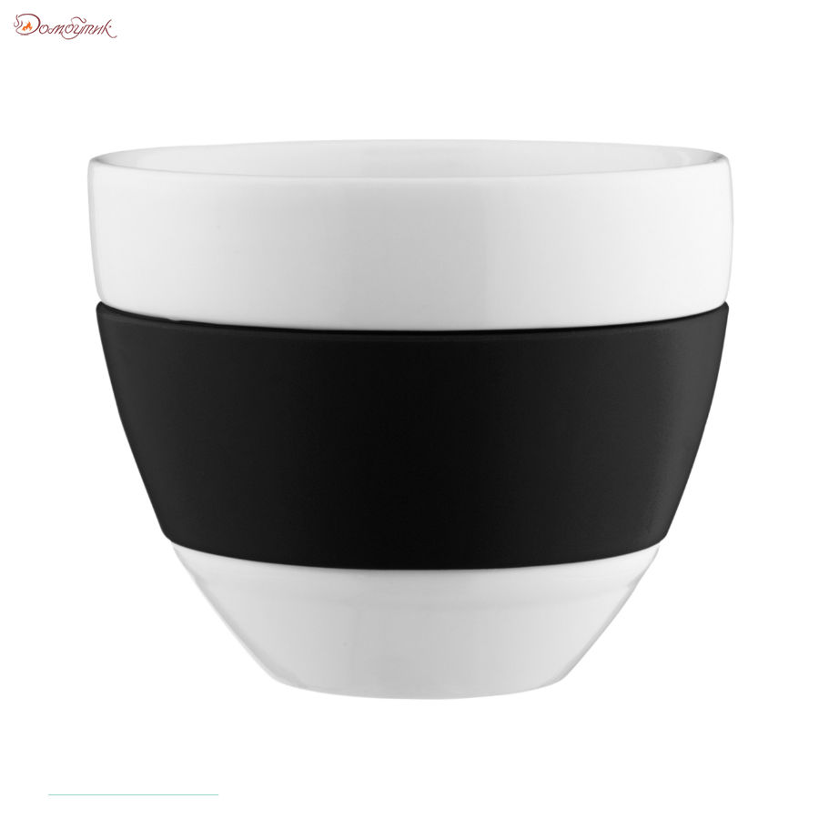 Чашка для латте AROMA 300 мл чёрная - фото 1