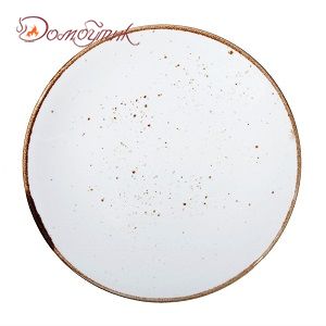 Тарелка для пасты 28 см, белая, - фото 1