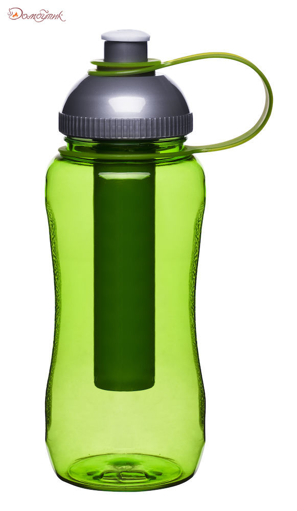 Бутылка для напитков с охлаждающим элементом To Go, 500 мл, зеленая,SagaForm  - фото 1