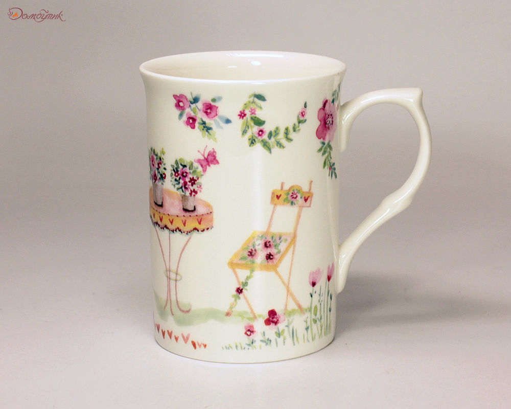 Кружка "Чай и цветы" 280 мл, Just mugs. В ассортименте - фото 1
