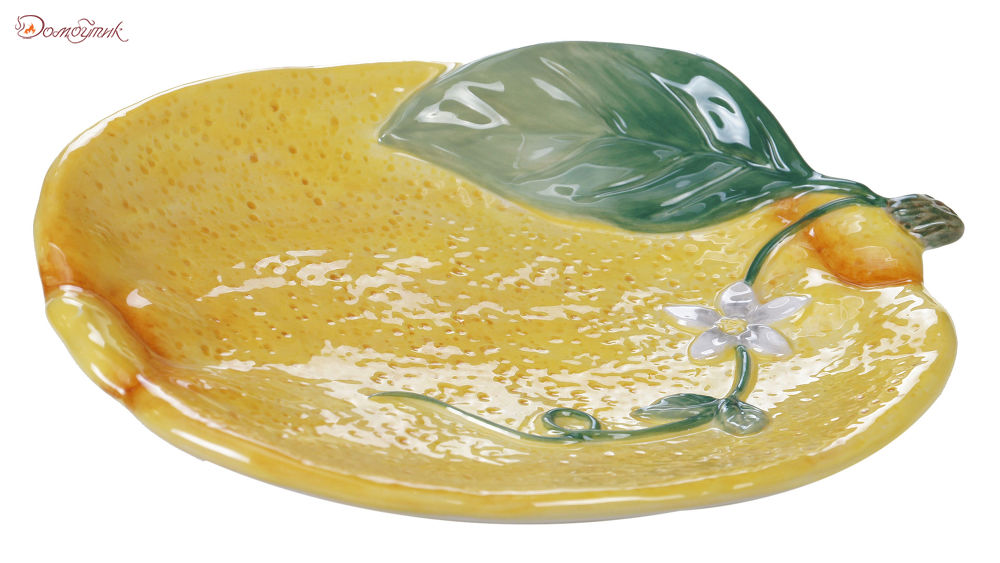 Блюдо сервировочное 3D "Лимоны" 20х16см ,Certified International - фото 1