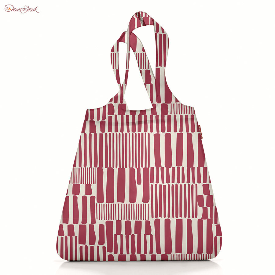 Сумка складная Mini maxi shopper Winter red, Reisenthel - фото 1