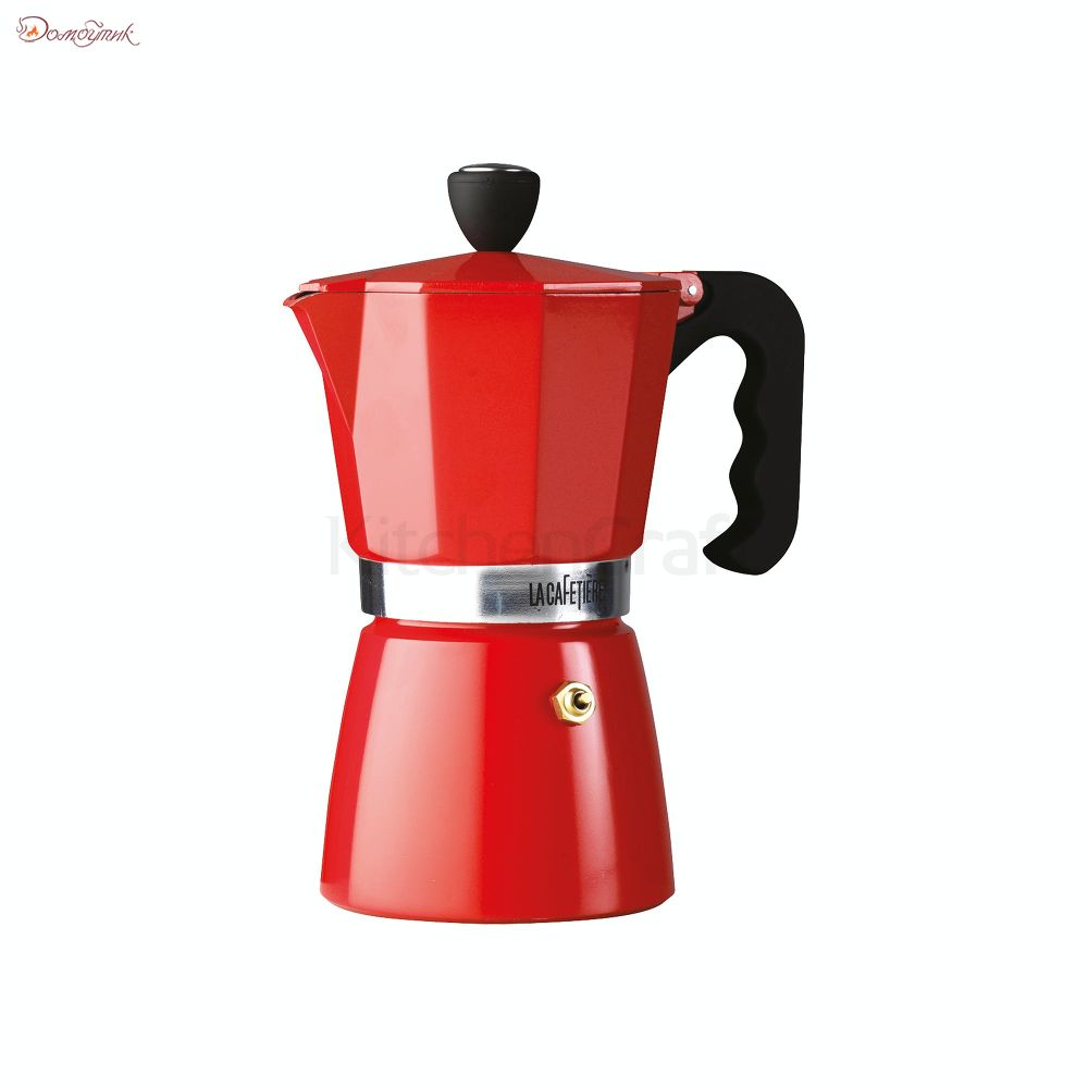 Гейзерная кофеварка La Cafetiere 300 мл - Гейзерные кофеварки, кофемолки,  ручные мельницы для кофе: купить в интернет-магазине в Москве