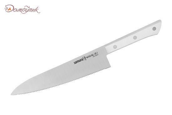 Нож кухонный "Samura HARAKIRI" Шеф серрейтор 208 мм 
