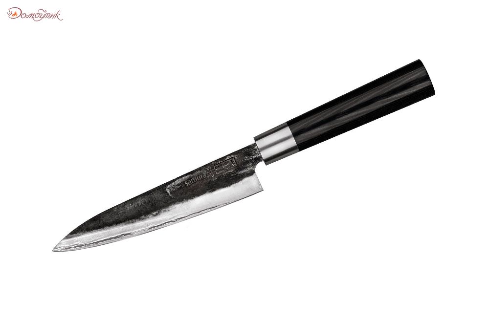 Нож кухонный "Samura SUPER 5" универсальный 162 мм  - фото 1