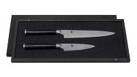 Набор кухонных ножей 2 шт "Шан Классик" 9см и 15см, дамасская сталь, 32 слоя, Kai - фото 1