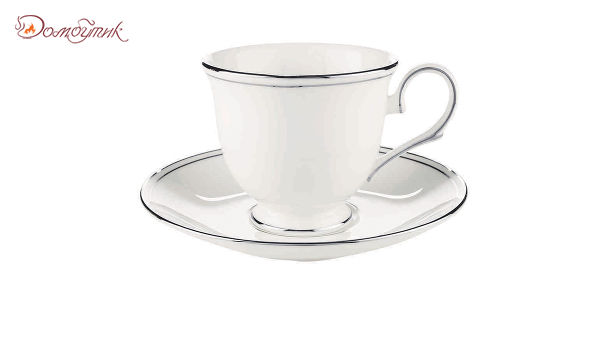 Блюдце для чашки чайной 15 см "Федеральный,платиновый кант", Lenox