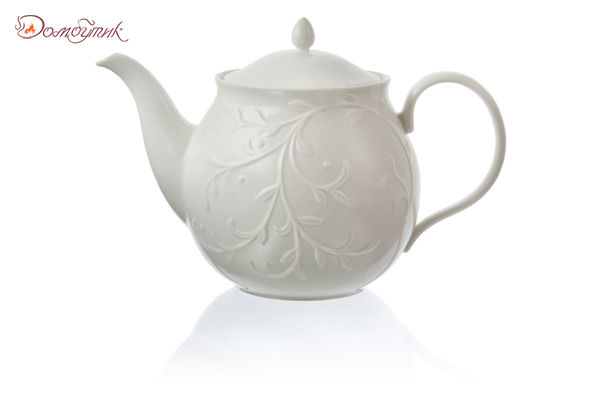 Набор для чая "Чистый опал, рельеф" (чайник, сахарница, молочник), Lenox - фото 1